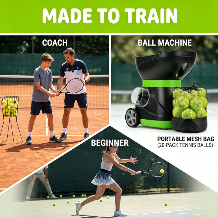 Tebery 20 Stück Tennisbälle mit Mesh-Tragetasche, Tennis Training Übungsbälle Hundespielzeug Spielbä