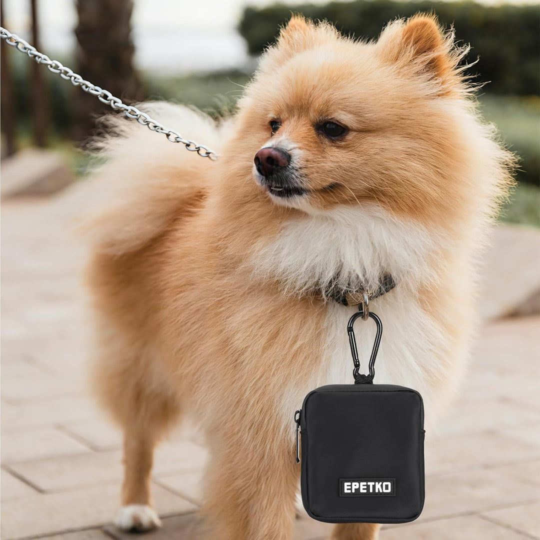 Hunde Leckerlibeutel und Training-Clicker, Wasserdichter und Strapazierfähiger Leckerlibeutel für Hu