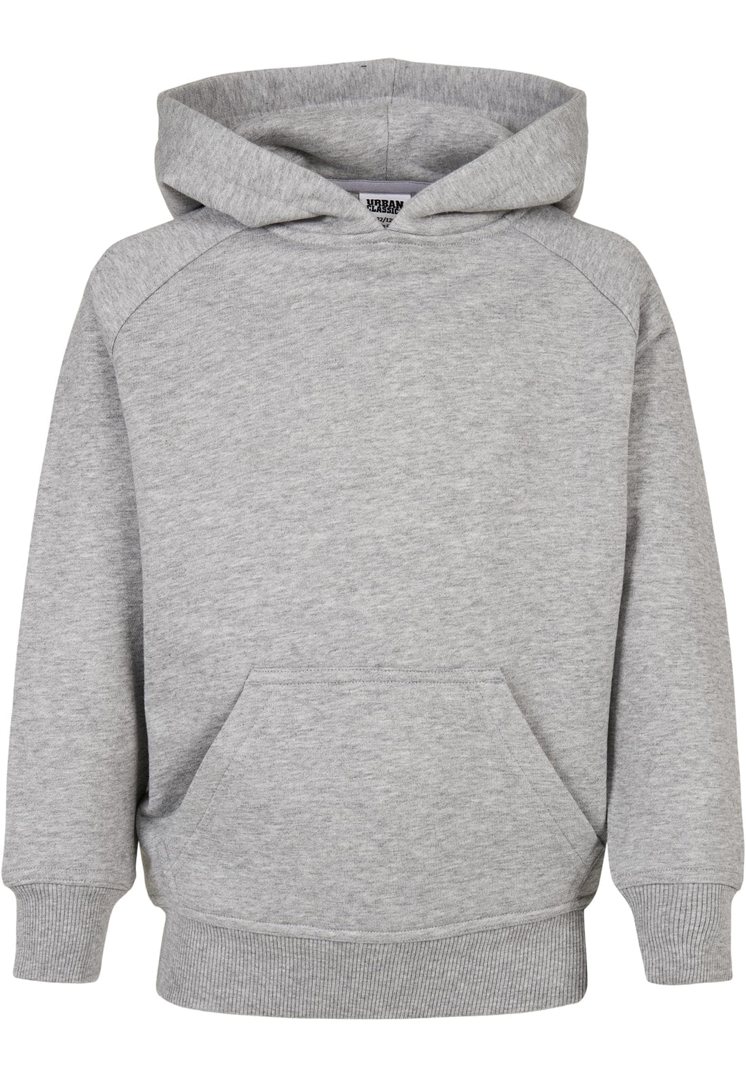 Urban Classics Herren Boys Blank Hoody 110-116 Grau, 110-116 Grau
