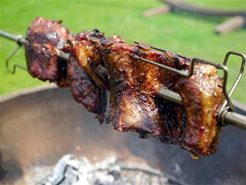 "The Little Aussie Legend Basisset – Rotisserie Set für Outdoor BBQ, Autonome Camping Kochset, Bushm
