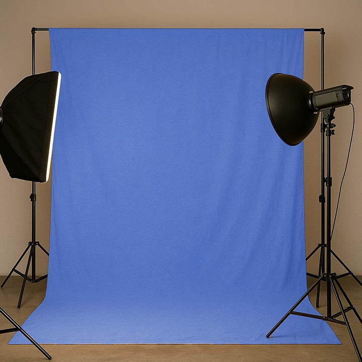 Walimex Stoffhintergrund 2,85 x 6m hellblau, hellblau