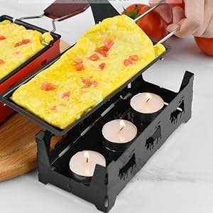 Tragbares Antihaft-Käse-Raclette-Roaster-Backblech-Herd-Set für die Küche zu Hause Grillwerkzeug