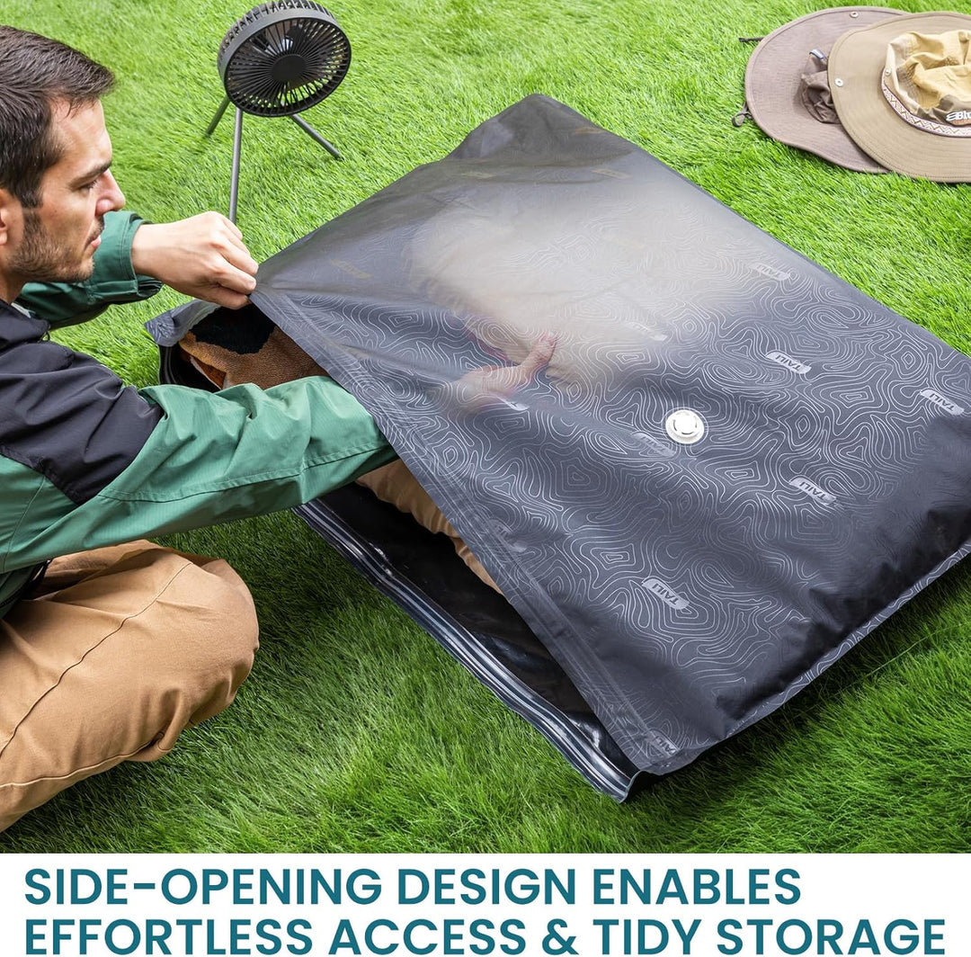 TAILI Vakuumbeutel für Outdoor Reisen 5 Stück Extra Grosse 100 X 74 CM Vakuumierbeutel für für Reise