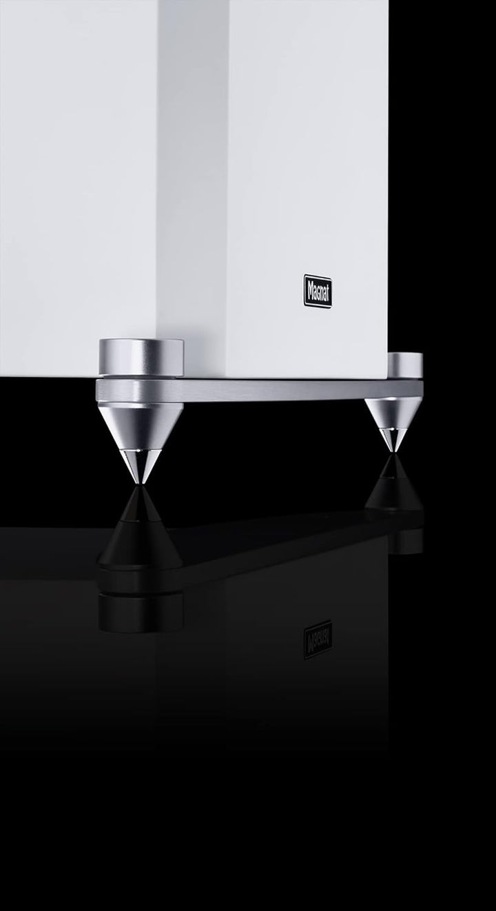 Magnat Signature 1105, weiss, 1 STK. dynamischer High-End-3,5-Wege-Bassreflex Lautsprecher mit massi