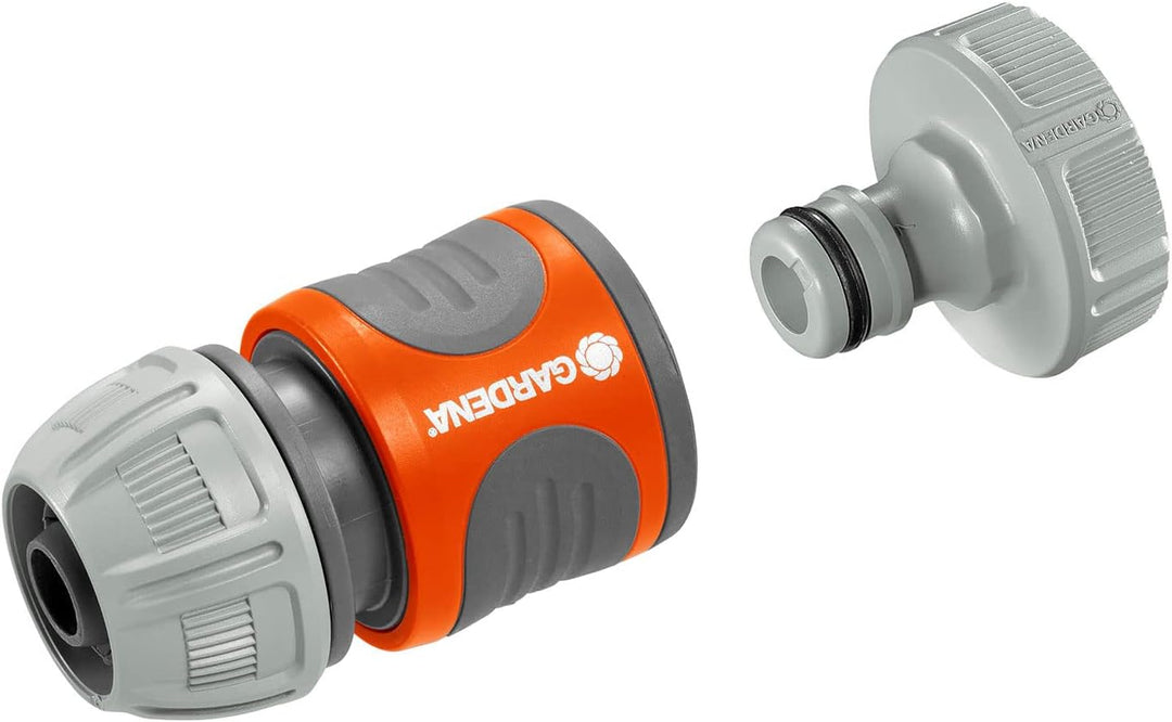 Güde 94246 Drucktauchpumpe GDT 901 & Gardena Pumpen-Anschlusssatz: Schlauchkupplung zum schnellen An