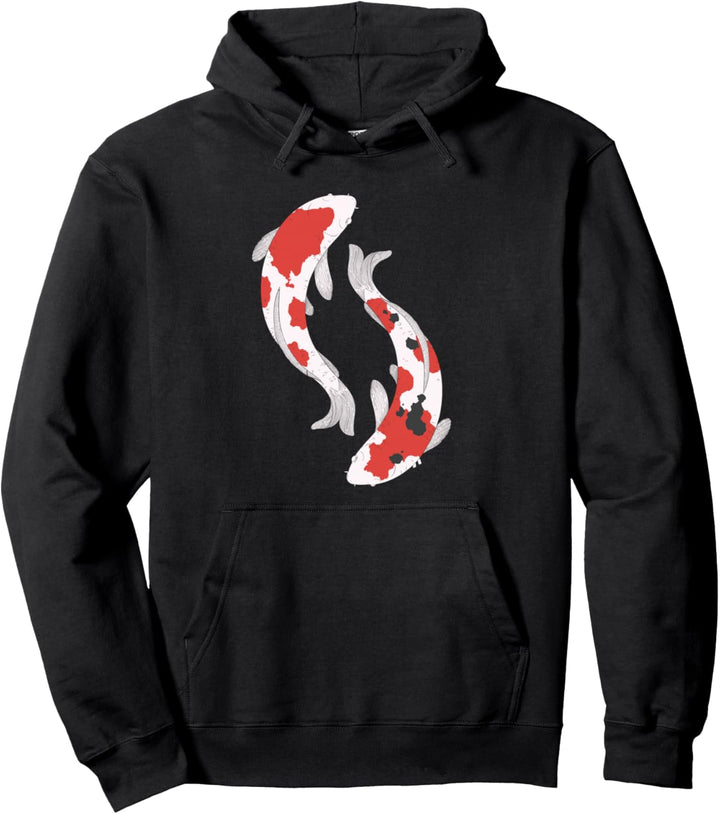 Karpfen Koi Fisch Pullover Hoodie