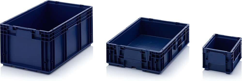 Auer Packaging 8x R-KLT Behälter 60 x 40 x 14,7 * Kleinladungsträger blau 60x40x15 Eurobehälter Indu