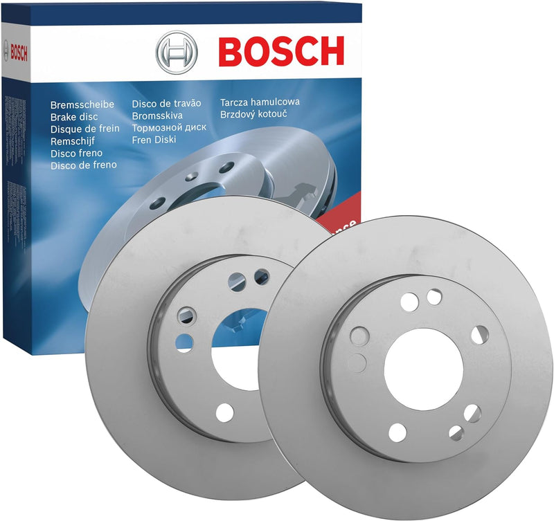 Bosch BD101 Bremsscheiben - Vorderachse - ECE-R90 Zertifizierung - zwei Bremsscheiben pro Set