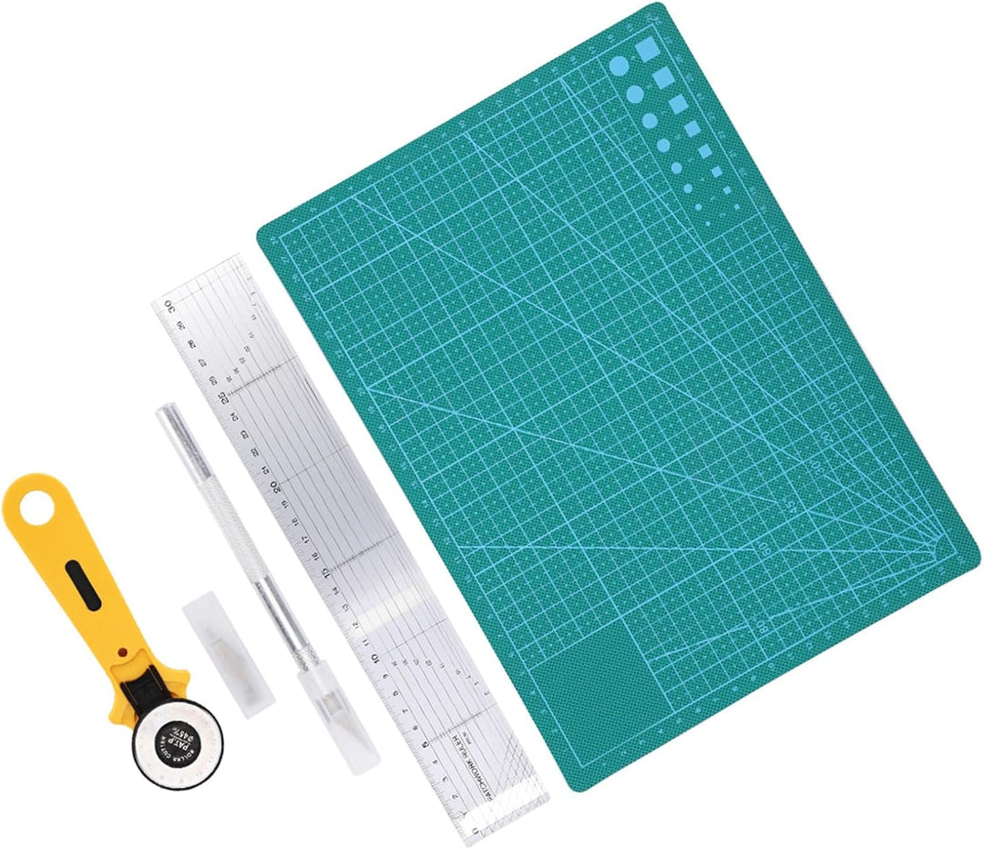 5 stücke Nähen Handmade Crafting Tool Kit, Schneidwerkzeuge Set zum Schneiden Stoff Papier Leder, Cl