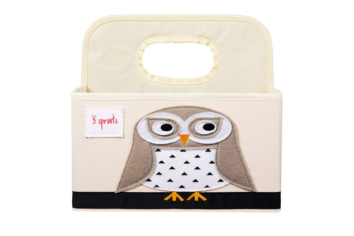 3 Sprouts - Wickeltasche Organizer - Baby Windel Caddy für Wickelutensilien - Wickelkorb & Wickelorg