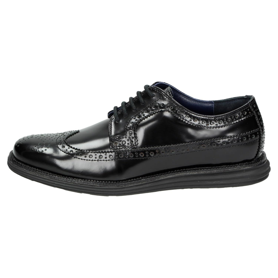 chung shi Herren Sensomo I Schnürhalbschuhe 44 EU Schwarz, 44 EU Schwarz