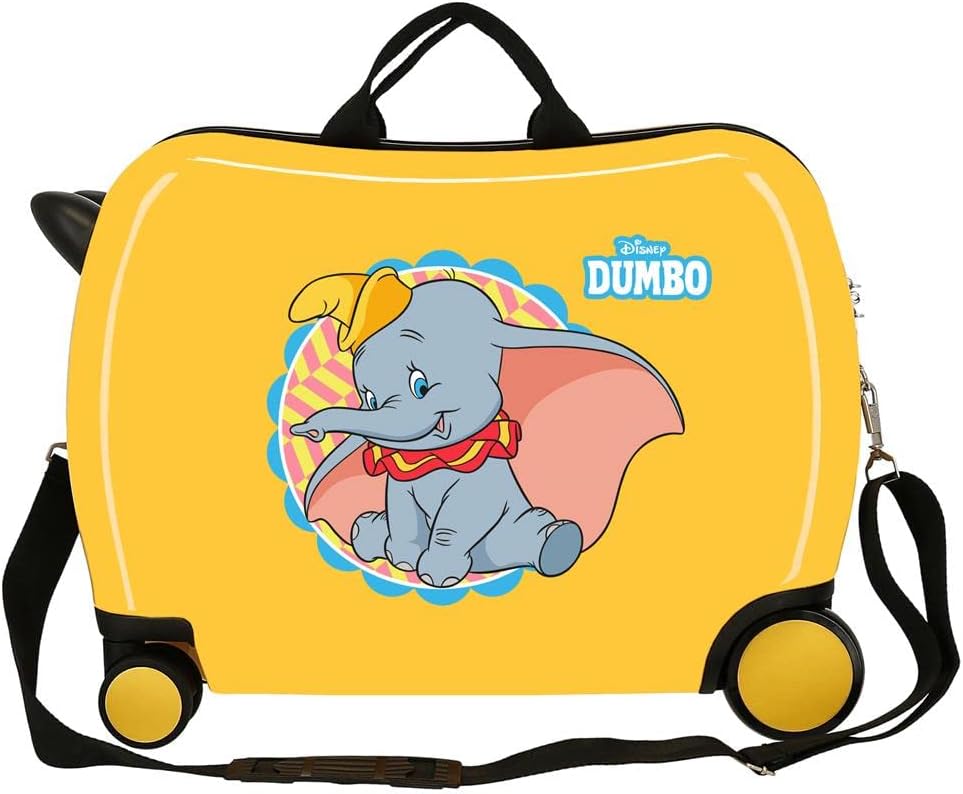 Disney Dumbo Kinderkoffer Ocker 50 x 39 x 20 cm starr ABS-Kombinationsverschluss seitlich 78 l 1,8 k