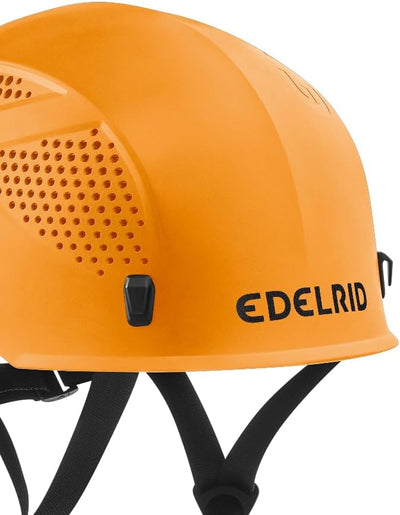 EDELRID Ultralight III Kletterhelm Klettersteighelm Bergsporthelm orange, orange