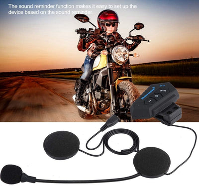 Gorgeri Helm Headset, 1 Paar Motorradhelm Bluetooth Headset Kopfhörer Lautsprecher Freisprechen 10-1