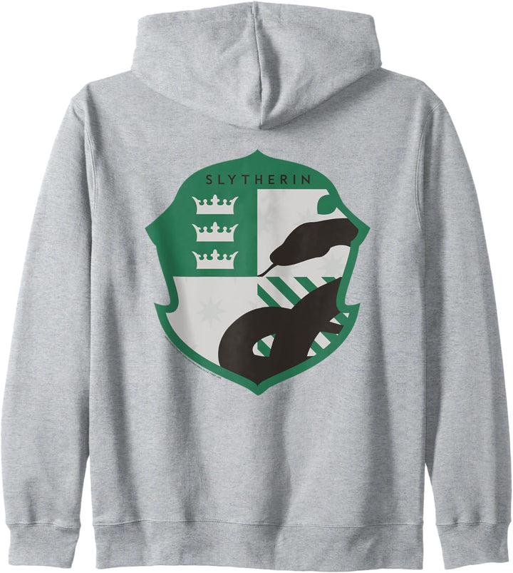 Harry Potter Slytherin Four Square Shield Crest Kapuzenjacke