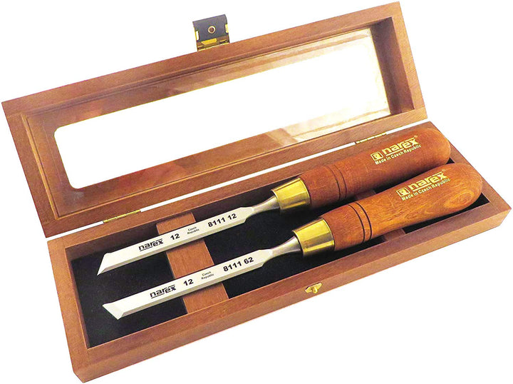 Stechbeitel/Schrägbeitel Set 2-teilig, Modell:12 mm, 12 mm