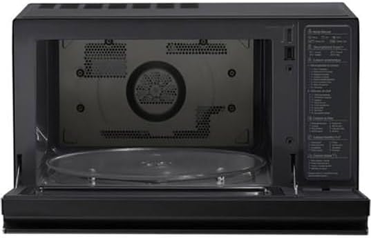 Lg kombinierte mikrowelle 39l 1100w schwarz mj3965bps