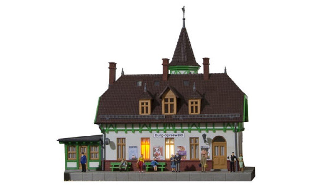 Viessmann 49509 - H0 Bahnhof Burg Spreewald inklusiv HBL