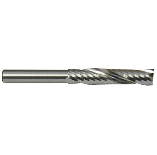 HS Spiralnutfräser Z2 HSS Oberfräser Schaftfräser (D=12 S=8 l=52 L=90)