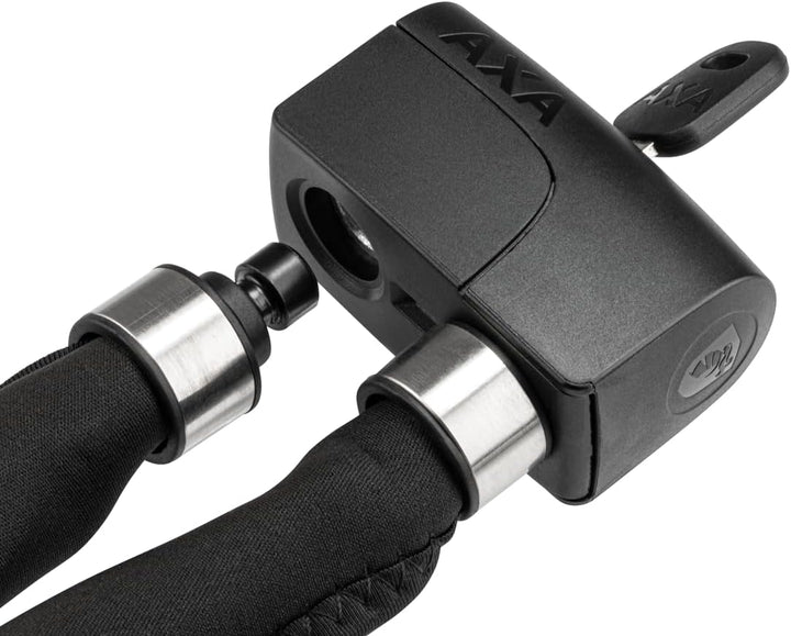 AXA Foldable 8-100 Faltschloss – Länge 100 cm – Stahlglieder 8 mm – Sicherheitsstufe 10 – Inkl. Halt