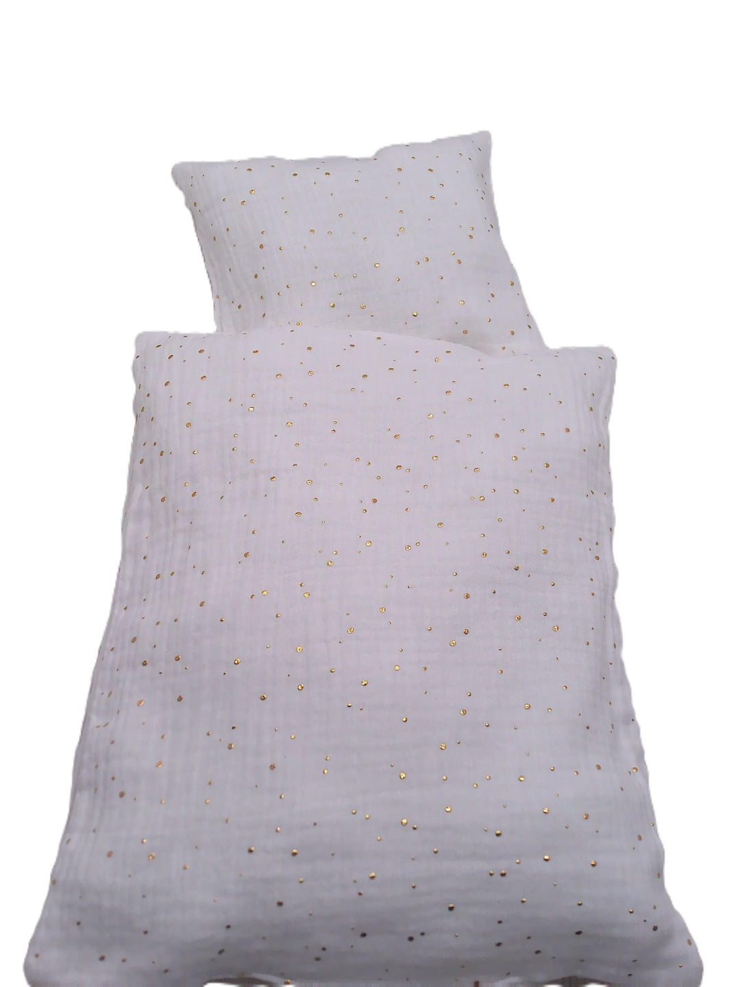 Puppenbettwäsche aus Musselin, in verschieden Grössen und Farben, für Puppenbett, Puppenbuggy, Trage