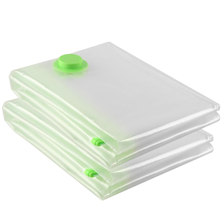 Vakuumbeutel Set (2x 130 x 100 cm) - Jumbo Staubsauger Vakuumierbeutel für Kleidung,Bettdecken,Tröst