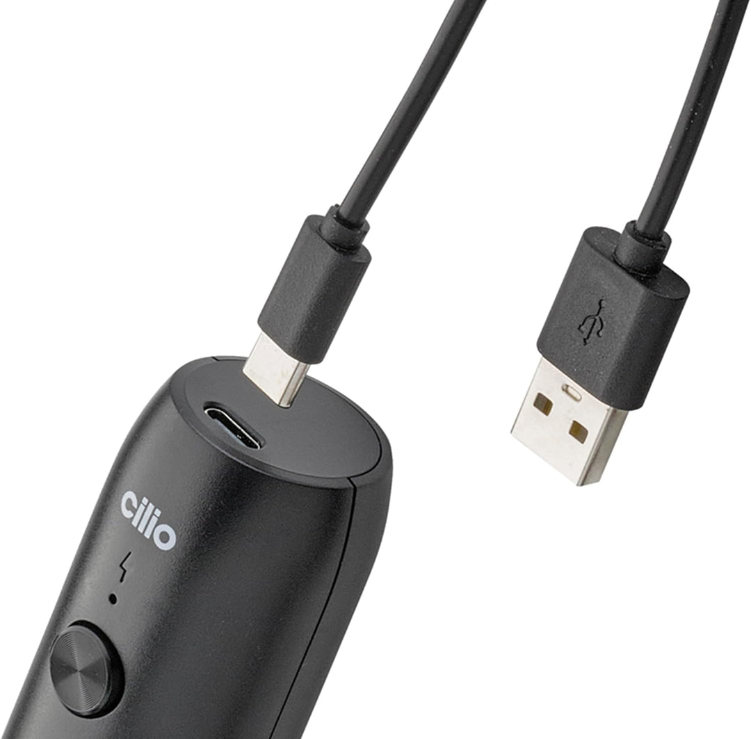 CILIO Milchaufschäumer AMICO für perfekten Milchschaum zu Hause, Elektrischer Milchschäumer mit USB-