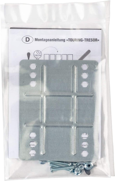 Westmark Fahrradkoffer für alle Gepäckträger, inkl. Befestigungsmaterialien, diebstahlsichere Befest