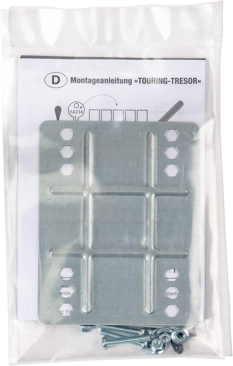 Westmark Fahrradkoffer für alle Gepäckträger, inkl. Befestigungsmaterialien, diebstahlsichere Befest