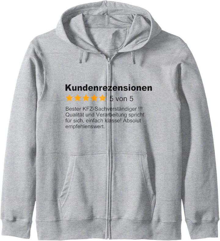 Bester KFZ Sachverständiger Beruf Bewertung Gutachter Kapuzenjacke