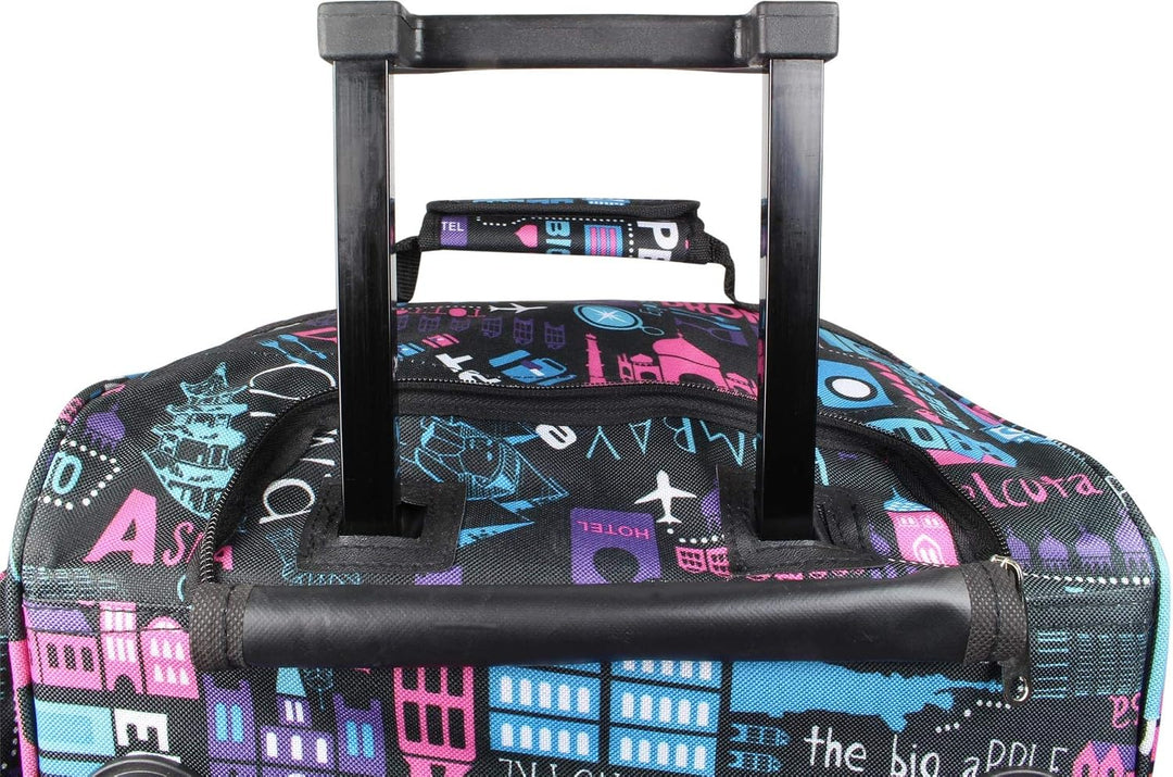 normani Stabile Reisetasche Trolley Big Size XL 80-150 Liter mit 2 Rollen –Robust und wasserabweisen