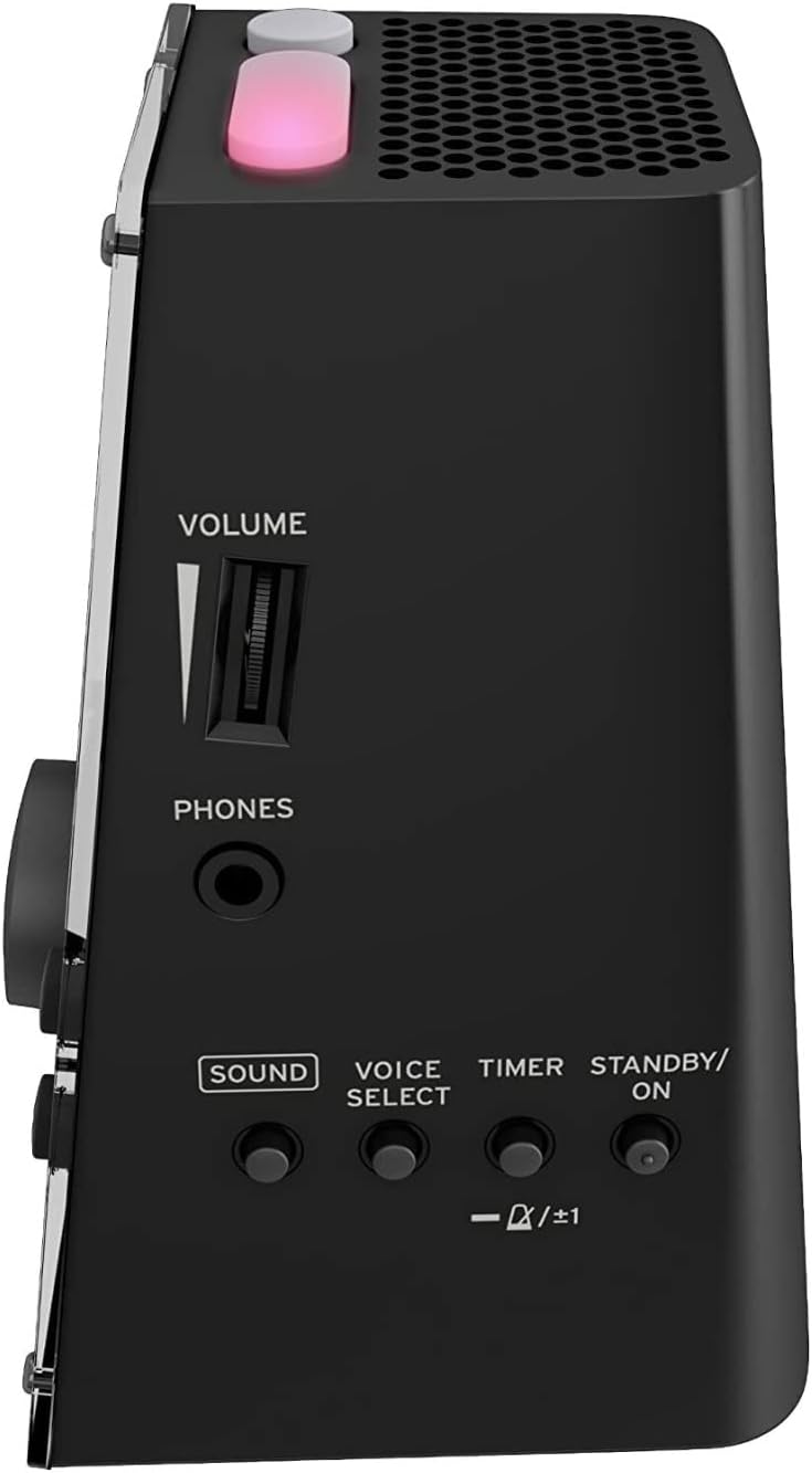 KORG Metronom KDM3, digitales Metronom in Pyramidenform, Metronom mit integrierter Sound- und Rhythm