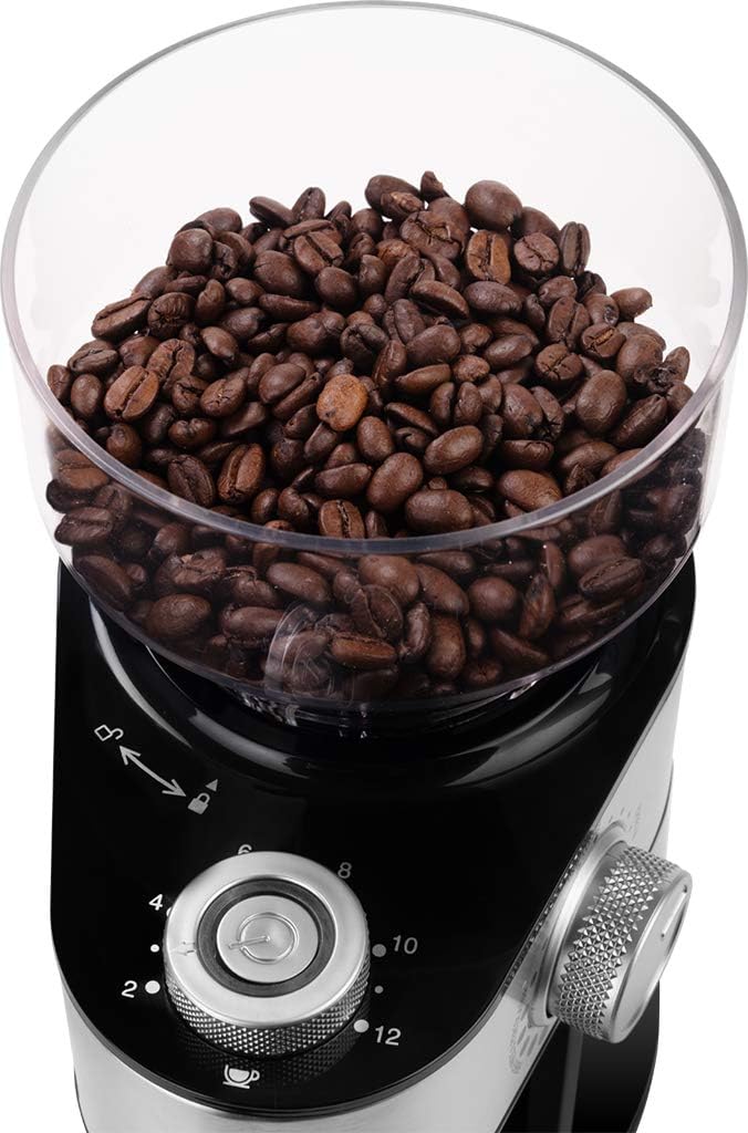 ECG KM 1412 Aromatico Elektrische Kaffeemühle Black