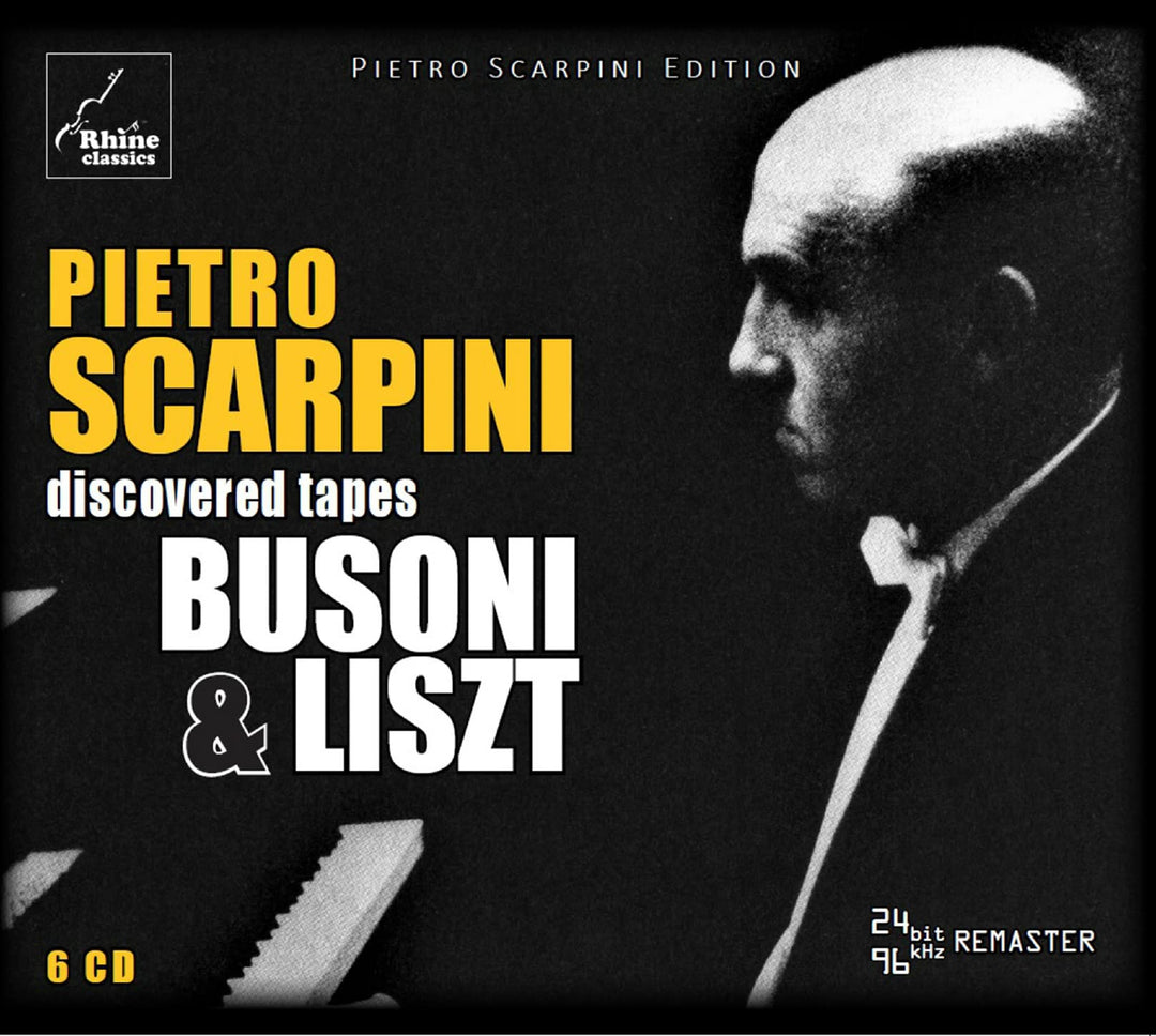 Plays Busoni and Liszt, Audio-CD