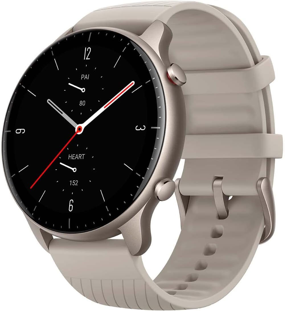 Amazfit [Version 2022] GTR 2 Smartwatch mit Bluetooth-Anrufe, 3 GB Musikspeicher, Sportuhr mit 90 Sp