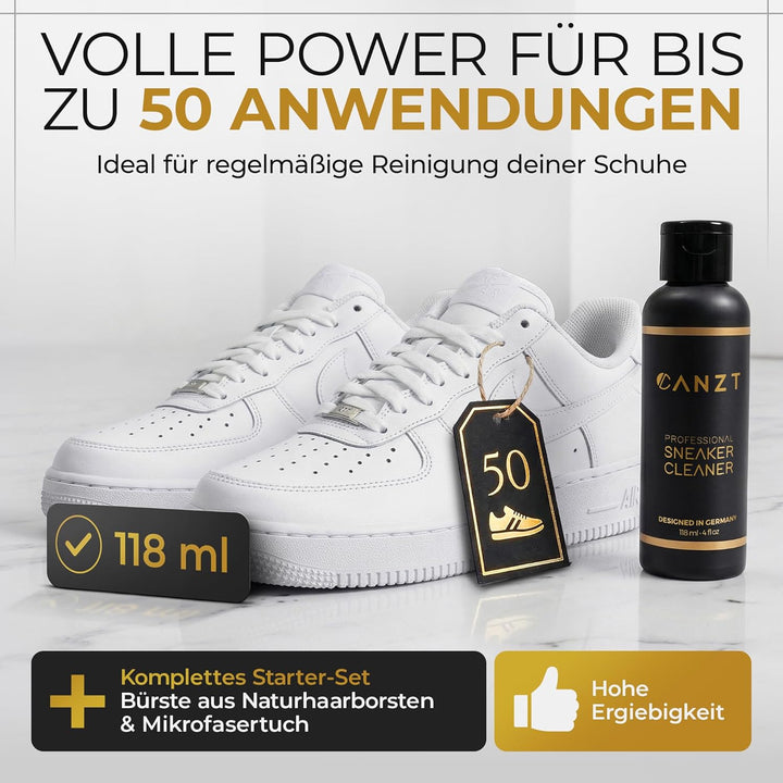 Sneaker Reiniger Set – Schuhreiniger & Sneaker Cleaner für Wildleder, Nubuk, Suede & Stoff – Schuhpu