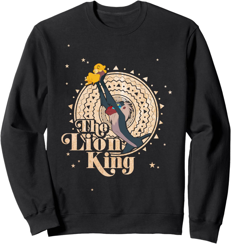 Disney The Lion King Rafiki And Simba Mandala Portrait Sweatshirt