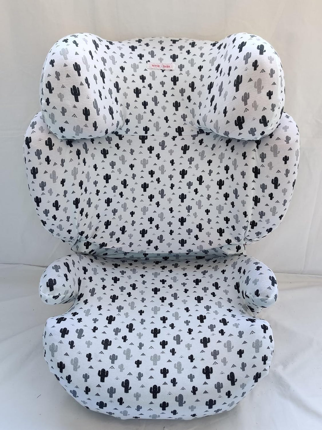 moon-bebe Bezug kompatibel mit Cybex Solution Q2 Fix (Blanc) Weiss, Weiß