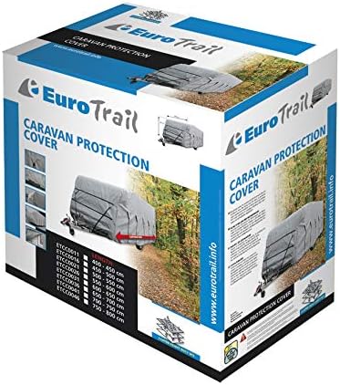 Euro Trail Wohnwagen Schutzhülle 500-550 x 250 x 220 cm