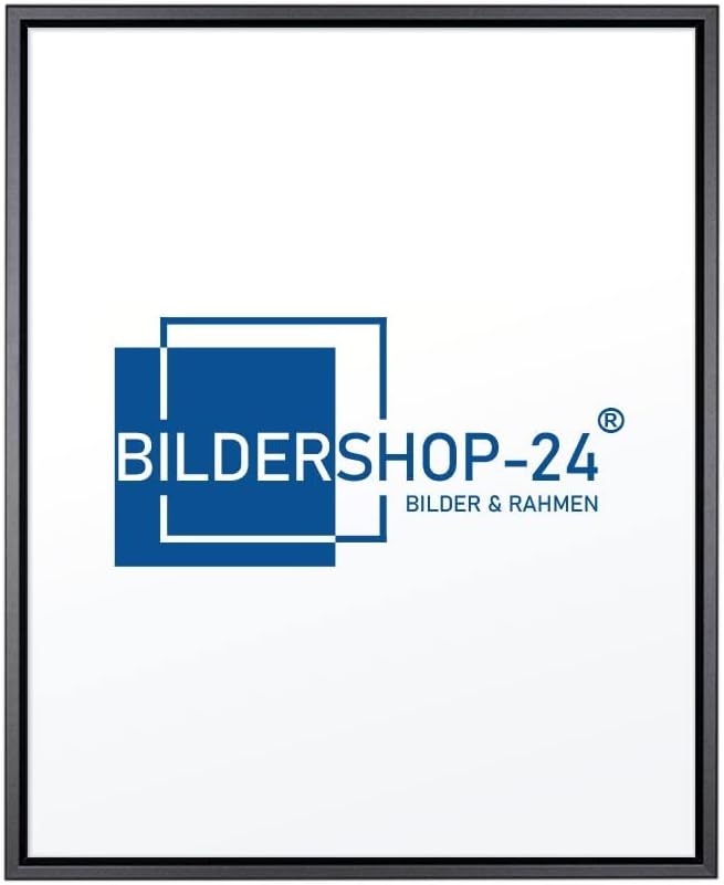 Schattenfugenrahmen GLADI5 für Acrylglas, Alu-Dibond, Glas und Forex Bilder Schattenfuge 0.5cm 40x40