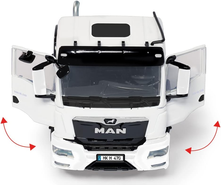 WIKING 077652 MAN TGS 18.510 4x4 BL 2-Achs Zugmaschine, Modell-Lkw, 1:32, Metall/Kunststoff, Ab 14 J