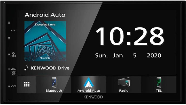 Kenwood DMX5020DABS - 17,3 cm WVGA Digital Media Moniceiver mit DAB+/UKW, CarPlay, Android Auto, And