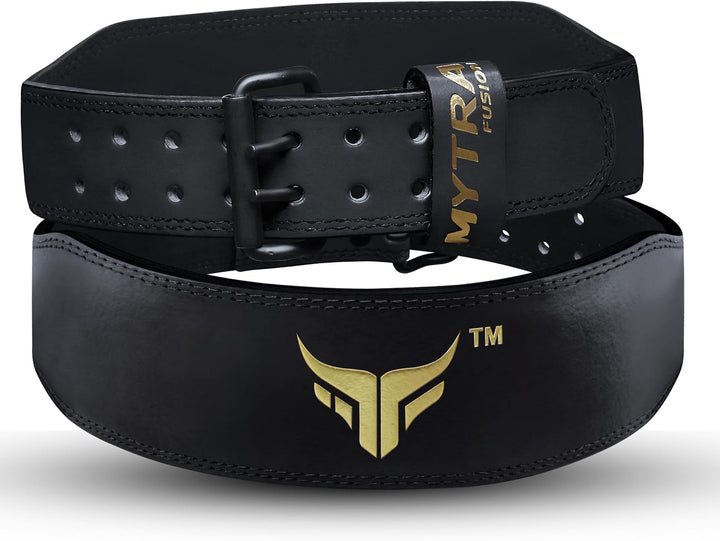Mytra Fusion Gym Belt 4 Zoll Gewichthebergürtel Ideal für Workout, Powerlifting, Rückenstütze Frauen