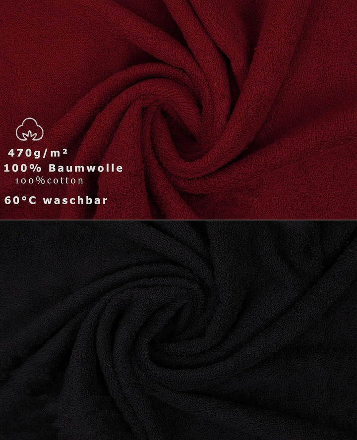 Betz 10-TLG. Handtuch-Set Classic 100% Baumwolle 2 Duschtücher 4 Handtücher 2 Gästetücher 2 Seiftüch