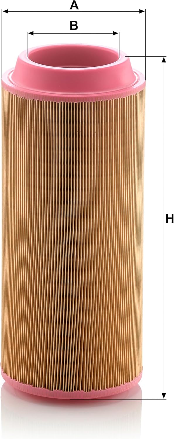 MANN-FILTER C 16 400 Luftfilter – Für Nutzfahrzeuge Single, Single