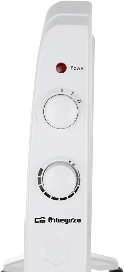 Orbegozo RM 2010 - MICA-Heizstrahler, 2000 W, Umkippschutz, einstellbares Thermostat, verbraucht kei