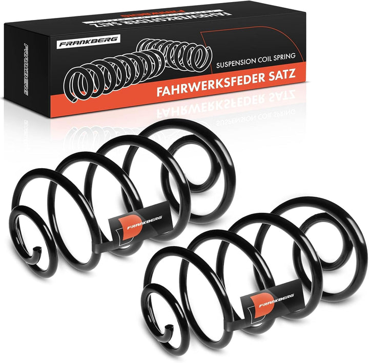 Frankberg 2x Federn Fahrwerksfeder Hinterachse Kompatibel mit Astra H 2004-2009 Astra H GTC 2005-201