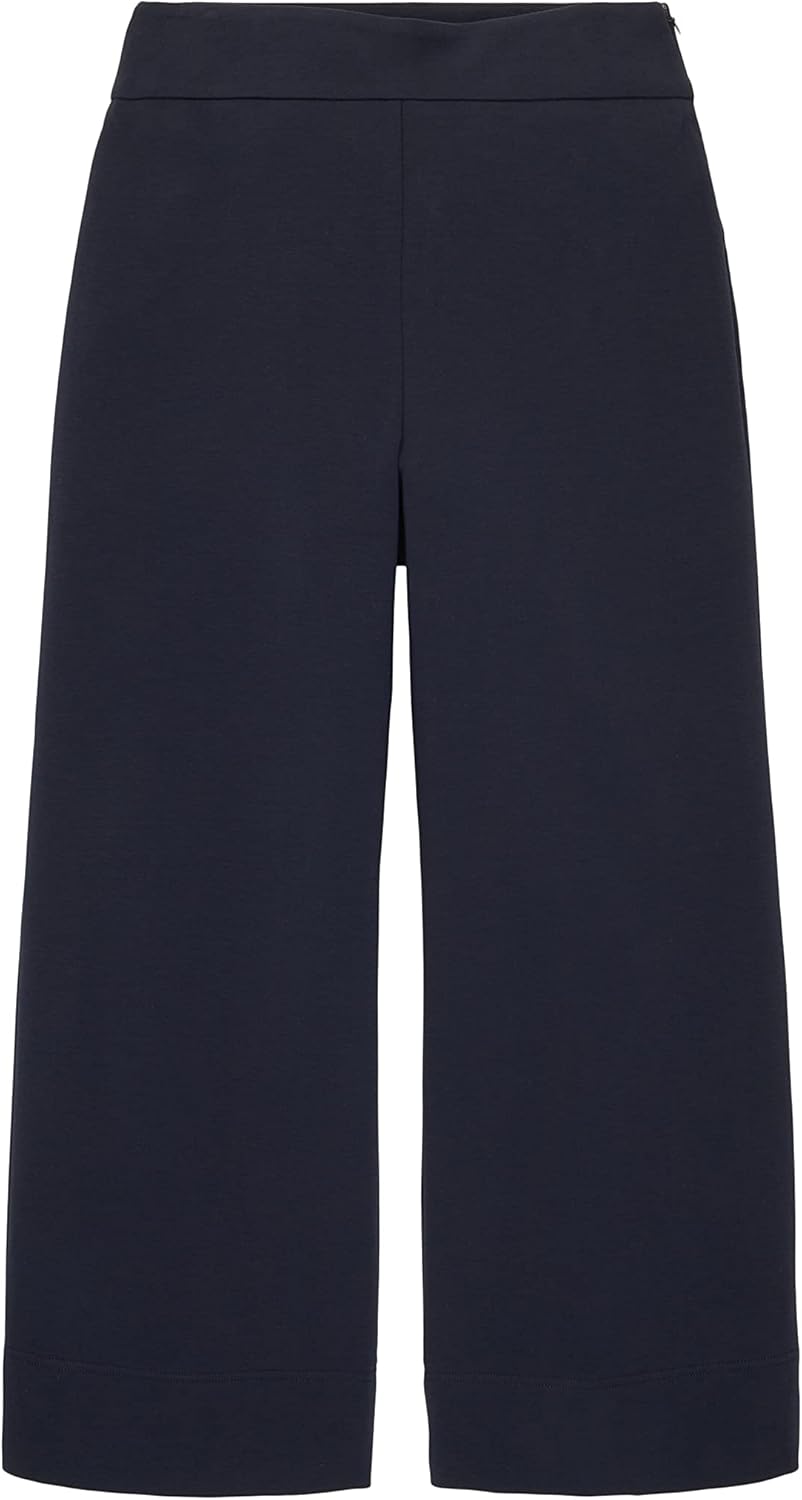 TOM TAILOR Damen 1038723 Basic Culotte Hose, 10668-sky Captain Blue, 44/28