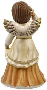 Goebel Engelfigur Herausgeputzt zum Fest - Champagner Himmelsboten Weihnachten