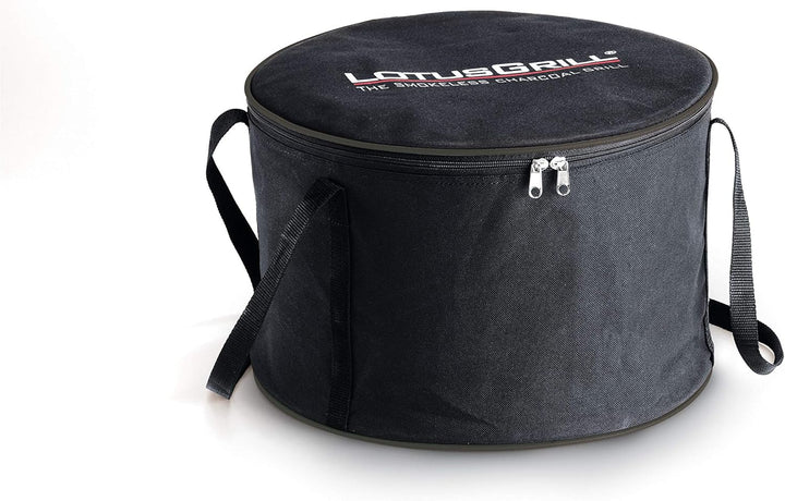 LotusGrill Starter-Set 1x XL Grill Pflaumenlila mit USB-Anschluss, 1x Buchenholzkohle 2,5 kg, 1x Bre